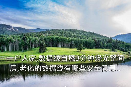 數(shù)據(jù)線會爆炸嗎,次等數(shù)據(jù)線會爆炸嗎