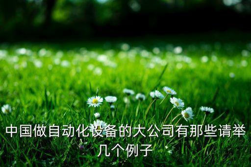 世界自動(dòng)化設(shè)備,非標(biāo)自動(dòng)化設(shè)備有何區(qū)別?
