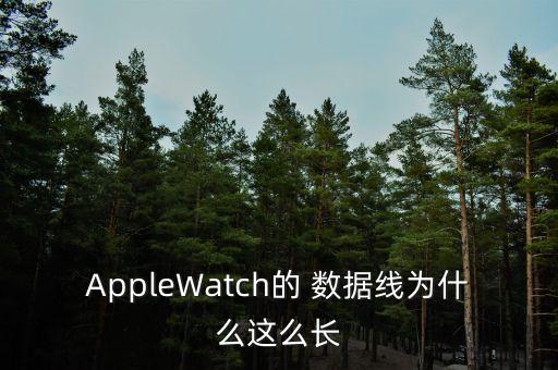 AppleWatch的 數(shù)據(jù)線為什么這么長(zhǎng)