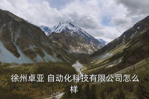  徐州卓亞 自動(dòng)化科技有限公司怎么樣