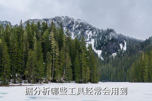 據(jù)分析哪些工具經(jīng)常會(huì)用到