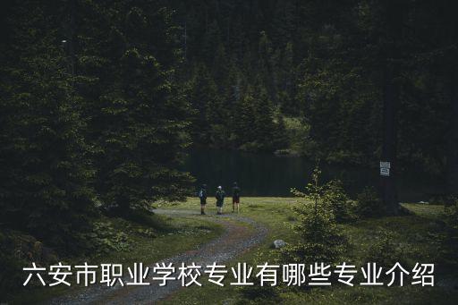 六安市職業(yè)學(xué)校專(zhuān)業(yè)有哪些專(zhuān)業(yè)介紹