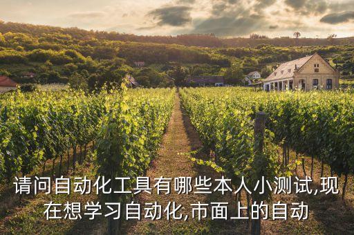 請問自動化工具有哪些本人小測試,現(xiàn)在想學(xué)習(xí)自動化,市面上的自動