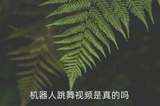 會(huì)跳舞的機(jī)器人特征,一個(gè)愛(ài)跳舞的機(jī)器人