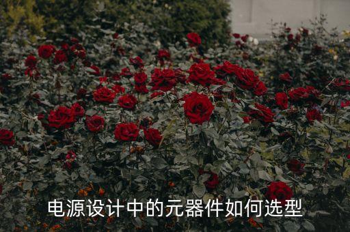自動(dòng)化電氣元器件選型要求,電氣元件選擇軟件