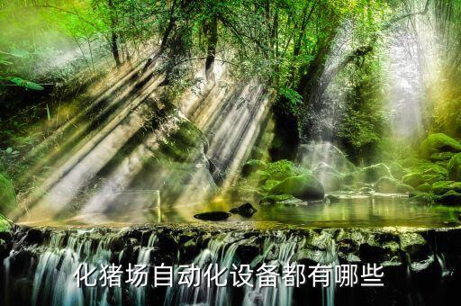 化豬場自動化設備都有哪些