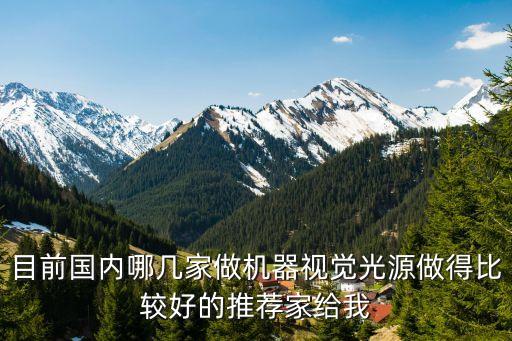 自動化視覺有哪些公司,國產視覺系統(tǒng)哪個品牌比較好?
