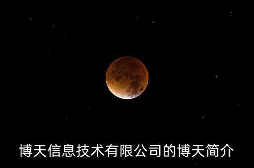 博天信息技術(shù)有限公司的博天簡介