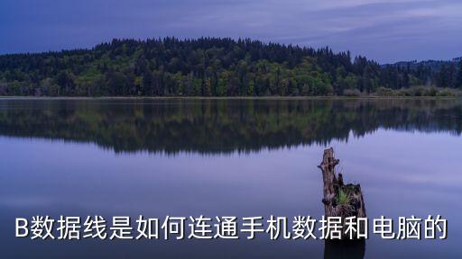 B數(shù)據(jù)線是如何連通手機數(shù)據(jù)和電腦的
