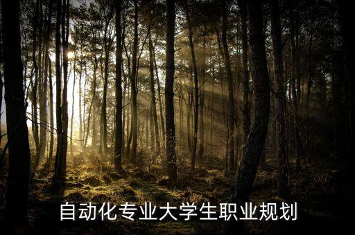 自動化專業(yè)個人發(fā)展及規(guī)劃,電氣工程及其自動化個人規(guī)劃