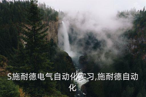 DCS施耐德電氣自動化實習,施耐德自動化