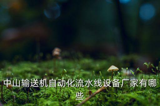 smt自動(dòng)化設(shè)備廠商,自動(dòng)化設(shè)備制造商排名