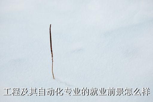工程及其自動(dòng)化專業(yè)的就業(yè)前景怎么樣