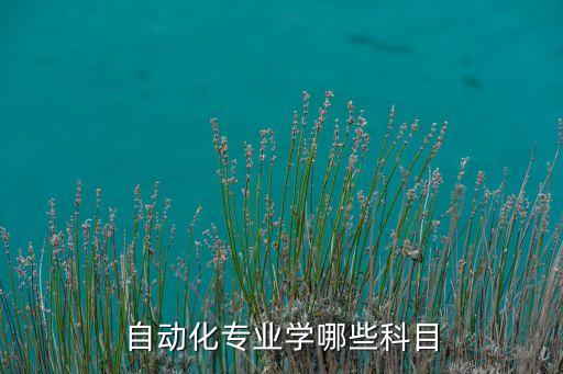 電氣與自動(dòng)化本科課程表,東北大學(xué)自動(dòng)化本科課程表