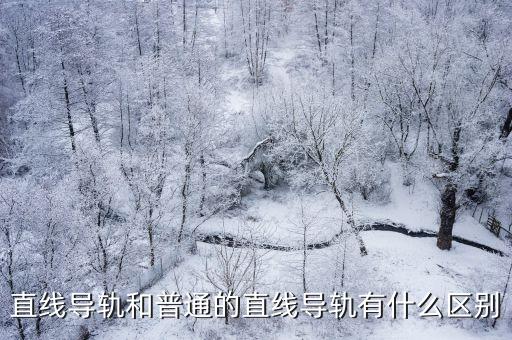 直線導軌和普通的直線導軌有什么區(qū)別
