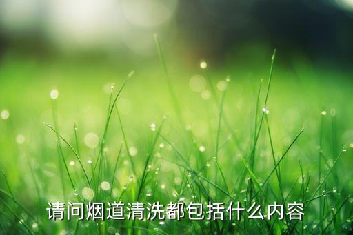 請(qǐng)問(wèn)煙道清洗都包括什么內(nèi)容