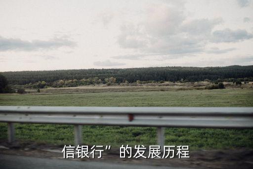 信銀行”的發(fā)展歷程