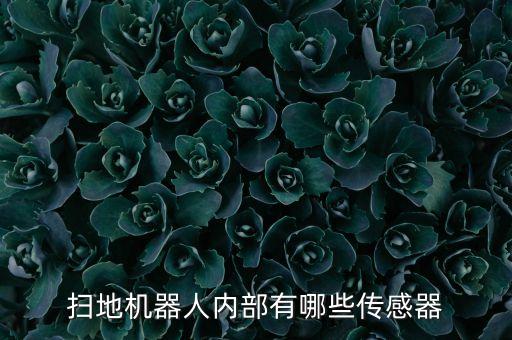 掃地機(jī)器人內(nèi)部有哪些傳感器