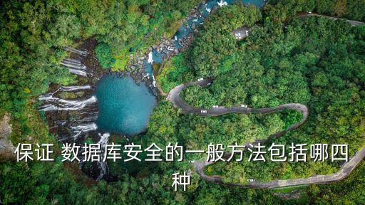 保證 數(shù)據(jù)庫(kù)安全的一般方法包括哪四種