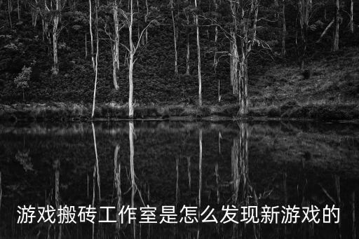 游戲搬磚工作室是怎么發(fā)現(xiàn)新游戲的