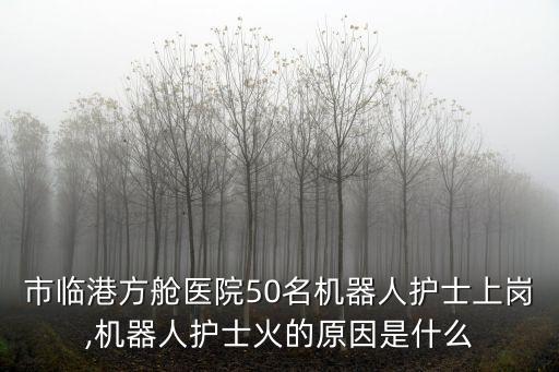 市臨港方艙醫(yī)院50名機(jī)器人護(hù)士上崗,機(jī)器人護(hù)士火的原因是什么