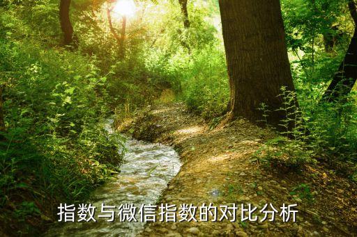 指數(shù)與微信指數(shù)的對比分析