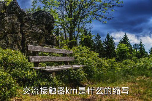交流接觸器km是什么的縮寫