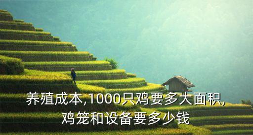 養(yǎng)殖成本,1000只雞要多大面積,雞籠和設(shè)備要多少錢
