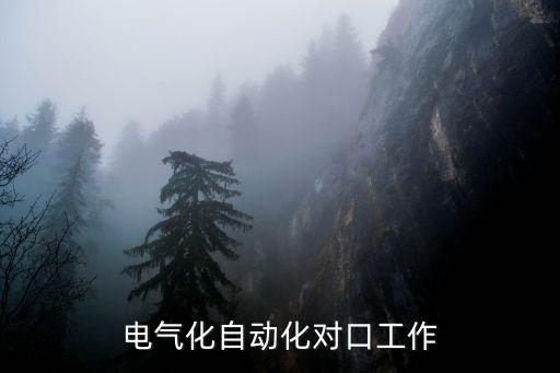 電氣化自動(dòng)化對(duì)口工作