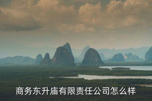 商務(wù)東升廟有限責(zé)任公司怎么樣