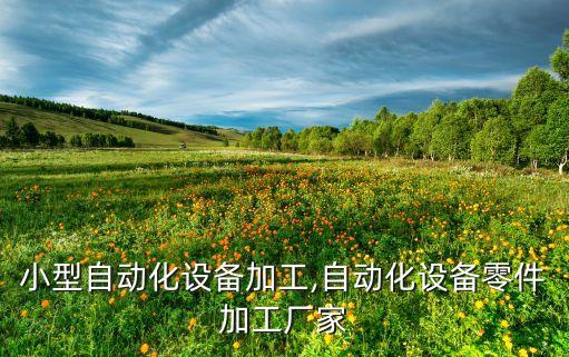 深圳小型自動(dòng)化設(shè)備加工,自動(dòng)化設(shè)備零件加工廠家