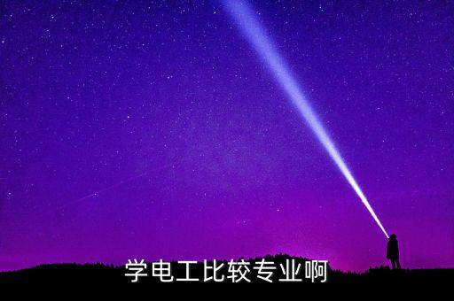 學電工比較專業(yè)啊