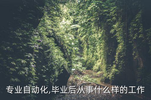 自動(dòng)化專業(yè)能做什么的,比亞迪自動(dòng)化專業(yè)可以做什么?