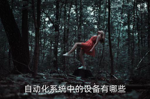 自動(dòng)化系統(tǒng)中的設(shè)備有哪些