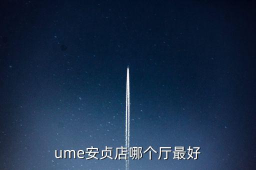 ume安貞店哪個廳最好