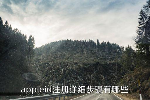appleid注冊詳細步驟有哪些