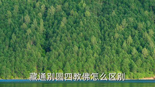 藏通別圓四教佛怎么區(qū)別