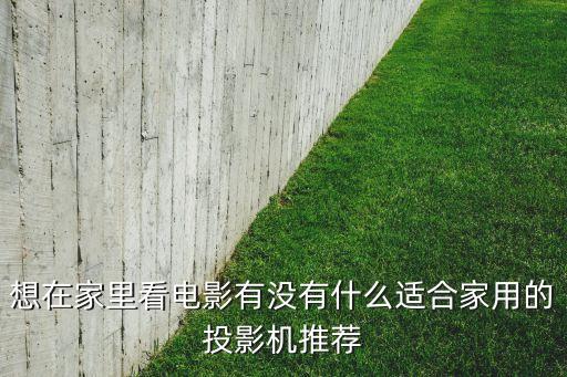 想在家里看電影有沒有什么適合家用的投影機(jī)推薦