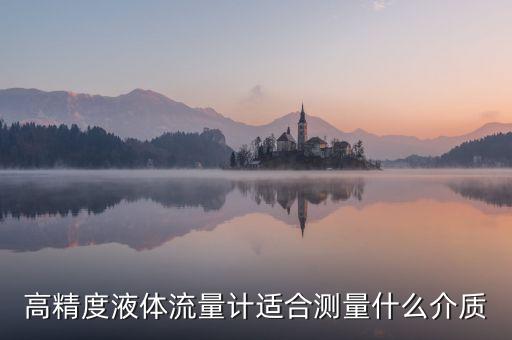 高精度液體流量計適合測量什么介質(zhì)
