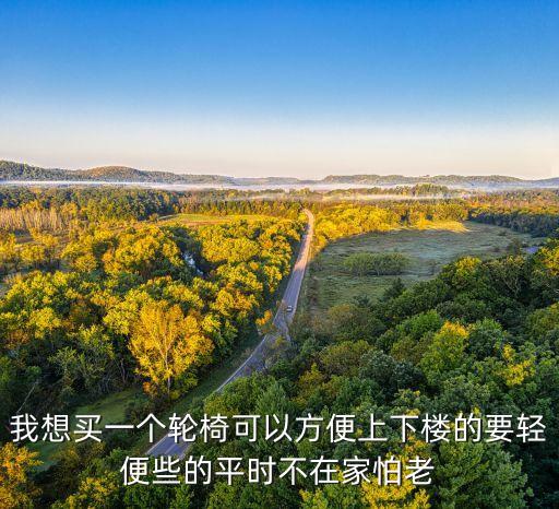 我想買一個輪椅可以方便上下樓的要輕便些的平時不在家怕老