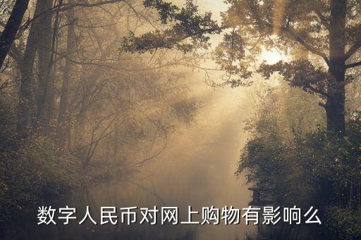 數(shù)字人民幣對網上購物有影響么