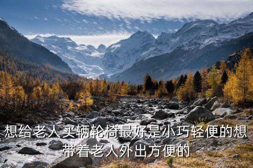 想給老人買輛輪椅最好是小巧輕便的想帶著老人外出方便的