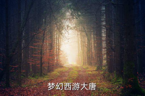 夢幻西游大唐