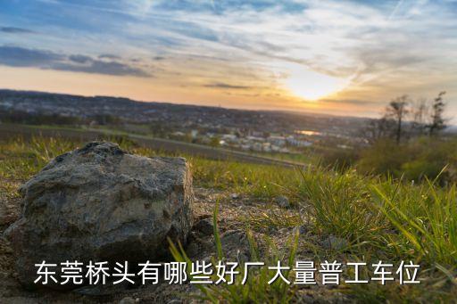 自動(dòng)化有哪些科技公司招聘，東莞橋頭有哪些好廠大量普工車位