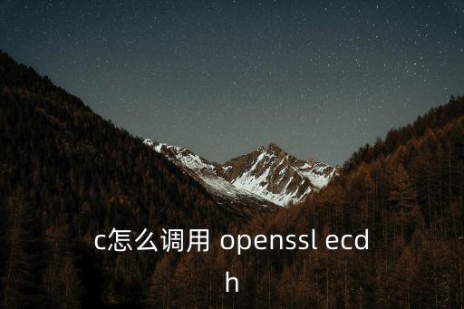 ecdh，DHRSAECC這三種算法假如僅用于密鑰協(xié)商哪個(gè)更寧靜  問
