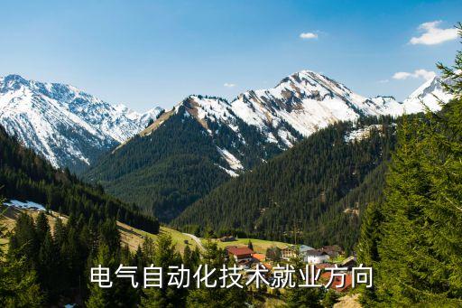 電氣自動(dòng)化技術(shù)就業(yè)方向