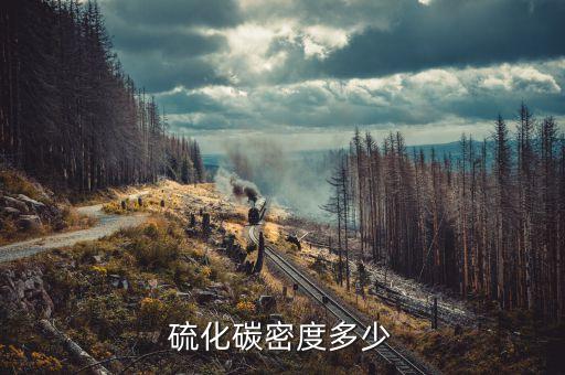 硫化碳密度多少