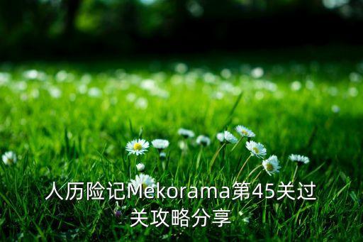 人歷險記Mekorama第45關(guān)過關(guān)攻略分享