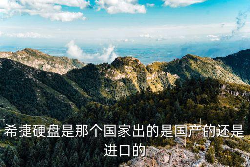 希捷硬盤是那個國家出的是國產(chǎn)的還是進口的
