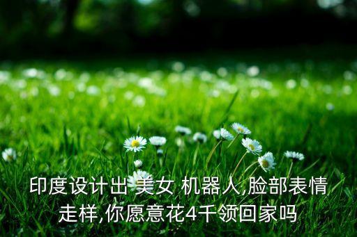 印度設(shè)計(jì)出 美女 機(jī)器人,臉部表情走樣,你愿意花4千領(lǐng)回家嗎